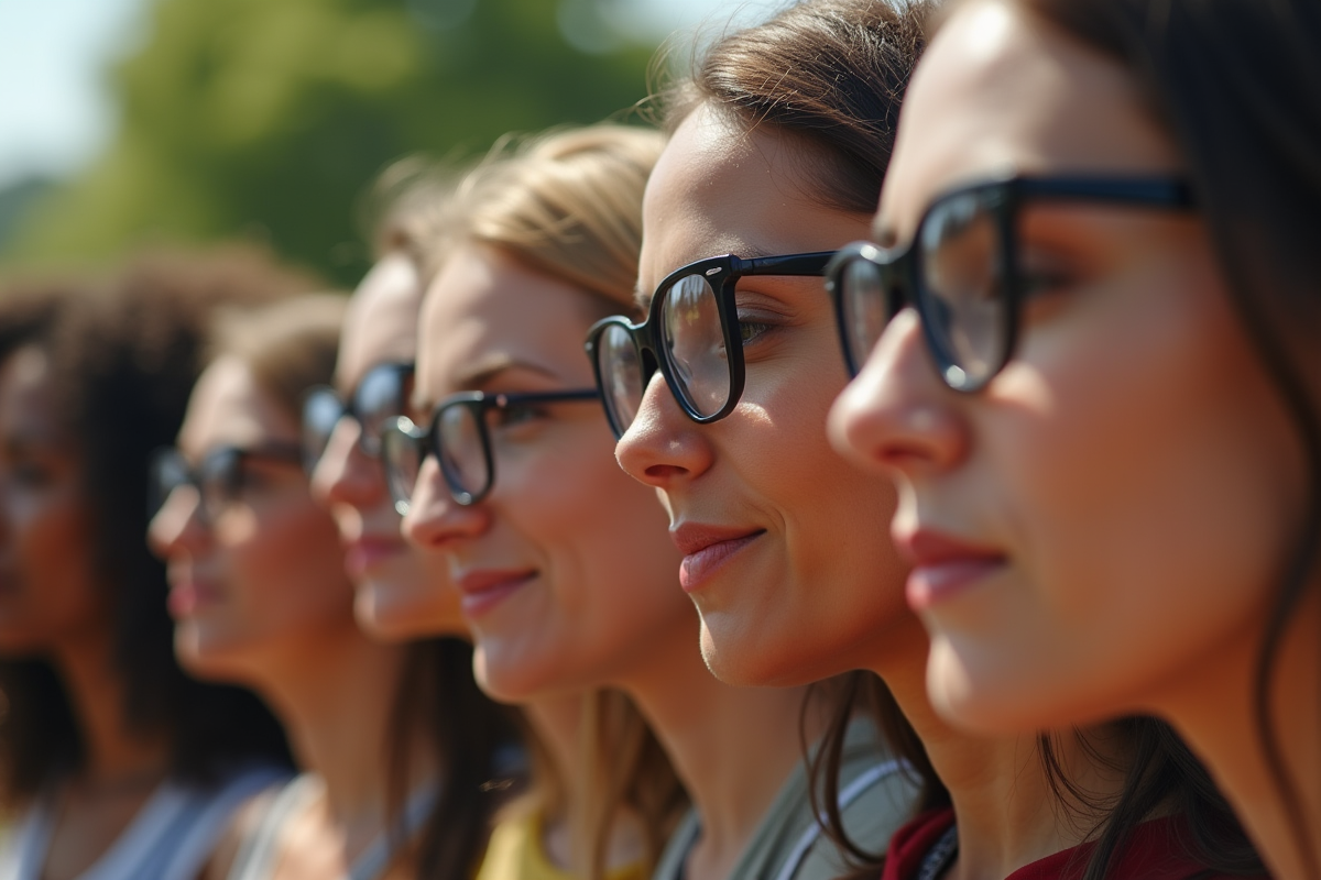 lunettes visage